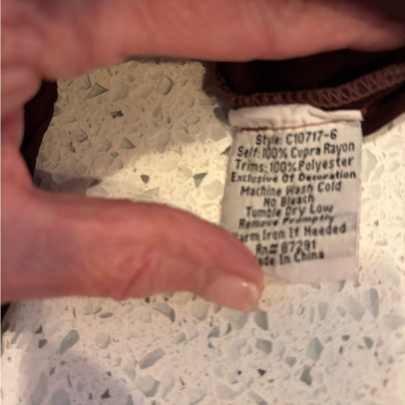 Beautiful Johnny Was brown embroidered blouse - Picture 4 of 4